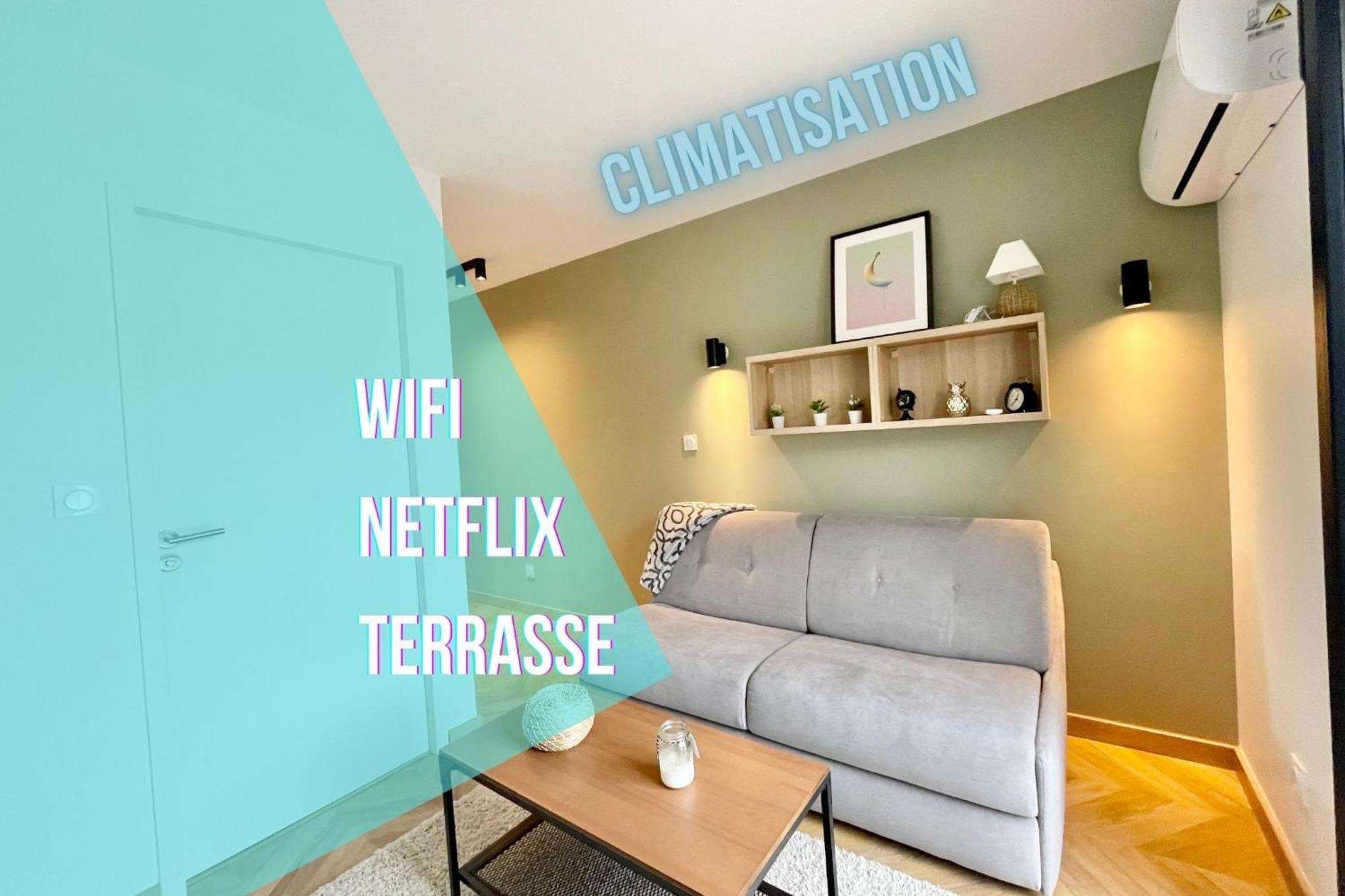 빌뢰르반 Le Flachet - Climatisation - Wifi 아파트 외부 사진